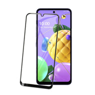 Vidrio Templado 9D contorno negro 2 piezas de paquete para LG K52