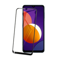 Vidrio Templado 9D contorno negro 2 piezas de paquete para Samsung Galaxy M12