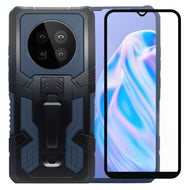 Funda Uso Rudo Para Huawei Mate 40 pro Con Soporte Robot Clip Case Más Mica 9D 2pz