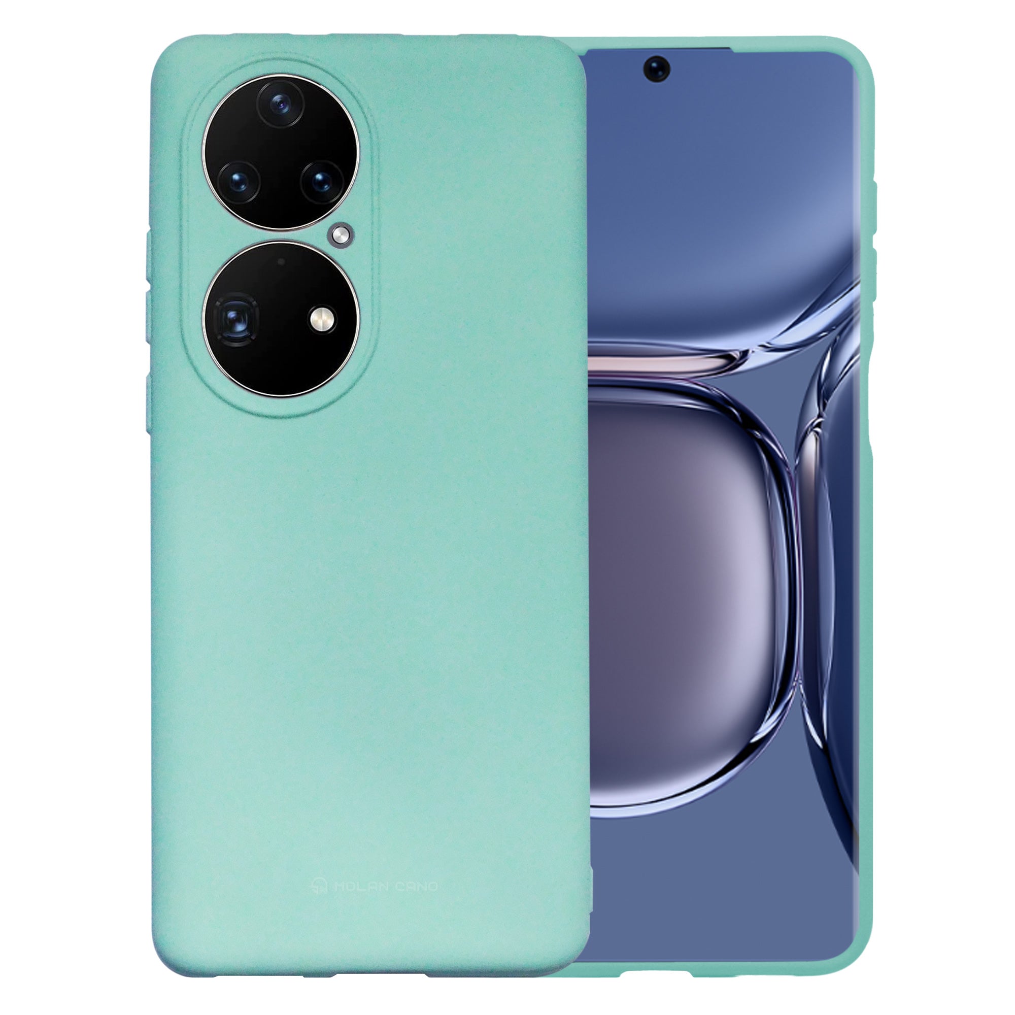 Funda Con Correa OneFlow Twist Case Para Huawei P40 - Silicona Transparente, Protección 360°, Correa Ajustable
