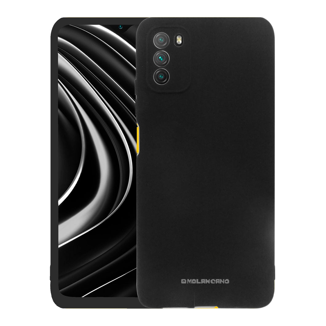 Funda Protector Silicon Tacto Suave Molan Cano Jelly Case Para Xiaomi Poco M3