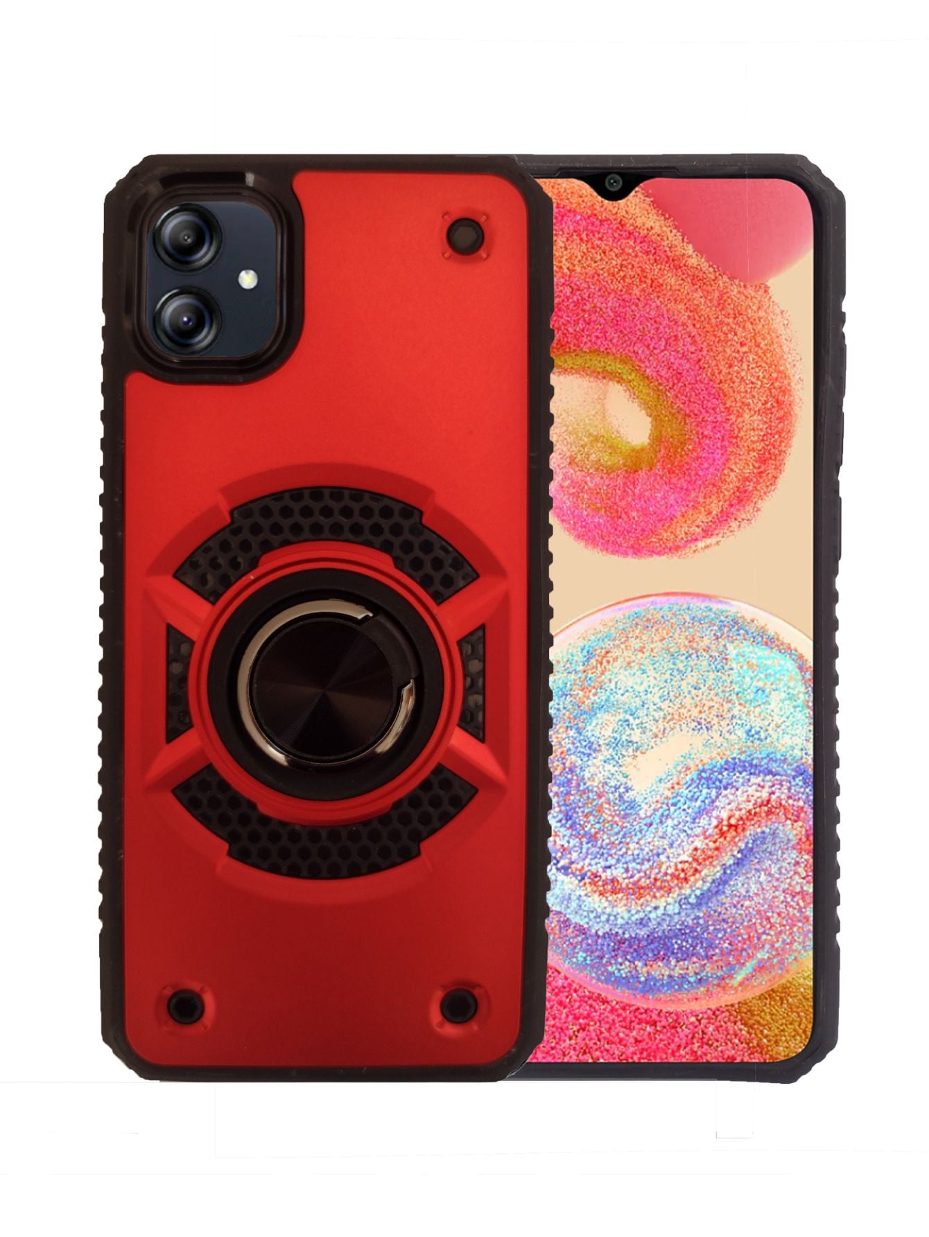 Funda Raptic Shield Pro De Uso Rudo Color Rojo Para Iphone 13 Pro Max