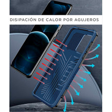 Cargar imagen en el visor de la galería, Funda de Uso Rudo Para Samsung S21 Ultra Con Soporte Robot Clip Case
