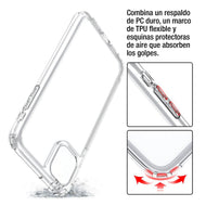 Funda Protector Case Uso Rudo Híbrido Acrigel Transparente Rígido Para Samsung Galaxy A11