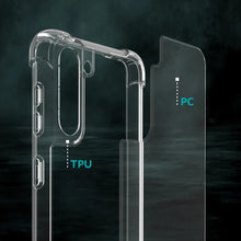 Cargar imagen en el visor de la galería, Funda Protector Case Híbrido TPU+PC Transparente Rígido Para Xiaomi Mi 11 Lite + Mica De Cristal
