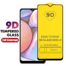 Cargar imagen en el visor de la galería, Vidrio Templado 9D contorno negro para Samsung Galaxy A12
