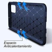 Cargar imagen en el visor de la galería, Funda Rugged Carbon Fibra Flexible Para Vivo V20
