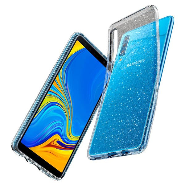 Funda Spigen Lujo Liquid Crystal Glitter Para Samsung A7 2018