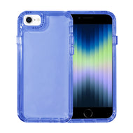 Funda Traslúcida Rainbow Uso Rudo Doble Capa Para iPhone 6/7/8/SE2020/SE2022