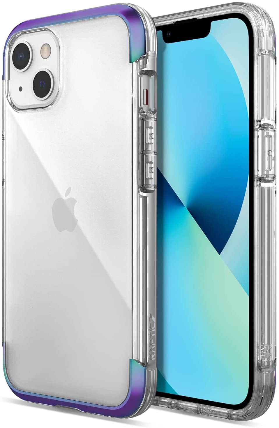 Funda De Uso Rudo Raptic Clear Transparente Para Iphone 13 Pro Max