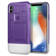 Funda Spigen Classic C1 Uso Rudo para iPhone X / XS